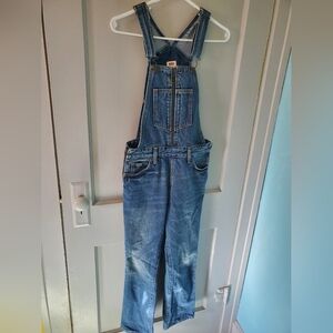 Levis orange tab overalls